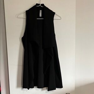 Chic Black Asymmetrical Dress